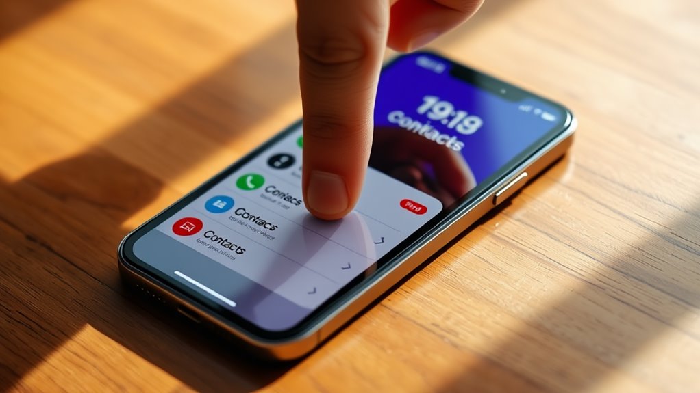 application phone lock function
