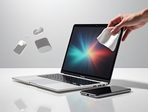 clean macbook screen safely