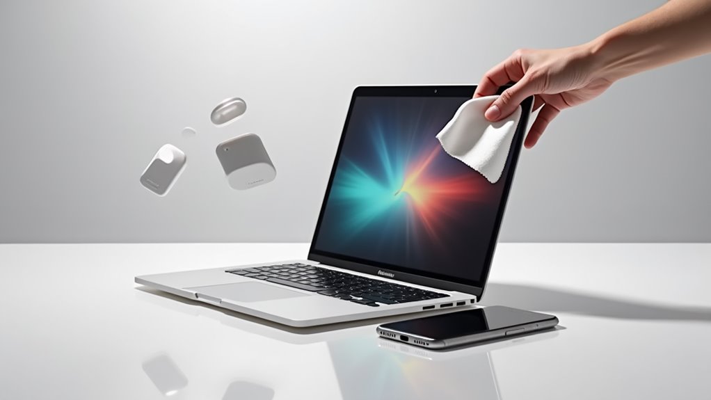 clean macbook screen safely