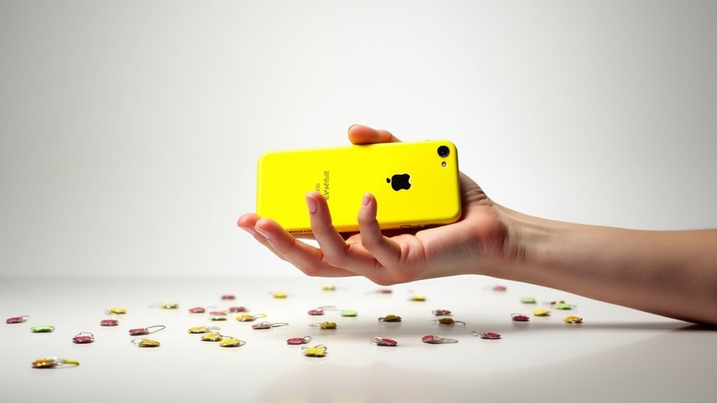 colorful plastic iphone from 2013