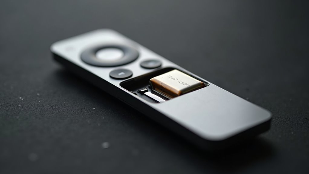 wymiana baterii w pilocie Apple TV