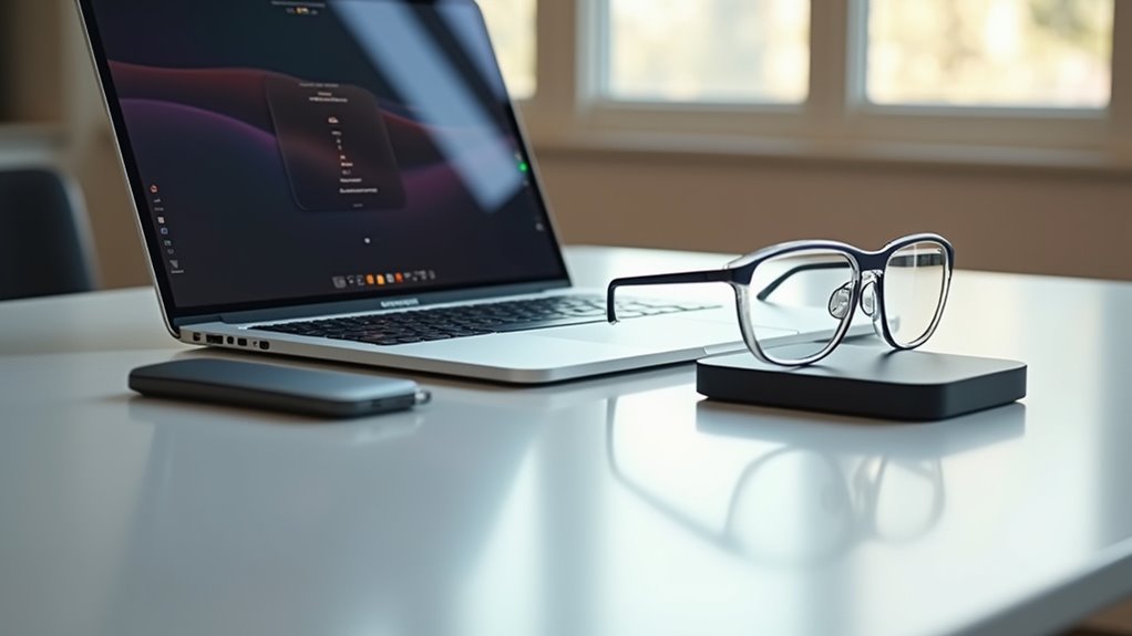 skalibruj Mac dla okularów Apple