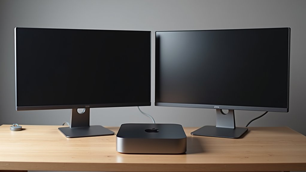 podłączenie trzech monitorów do mac mini