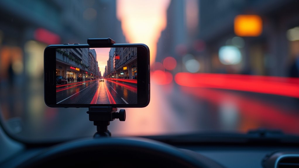 ciągłe nagrywanie dashcam w pętli ciągłej