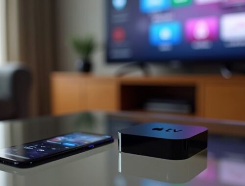 sterządzać iPhone'em jako pilotem Apple TV