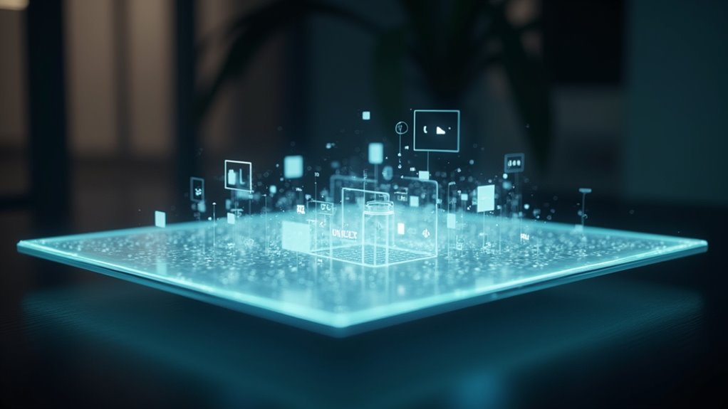 integracja renderowania holograficznego z uwzględnieniem głębi
