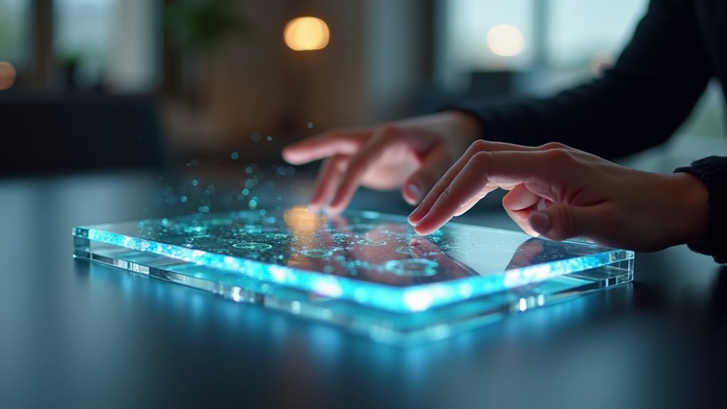 system interakcji gestów dotykowych