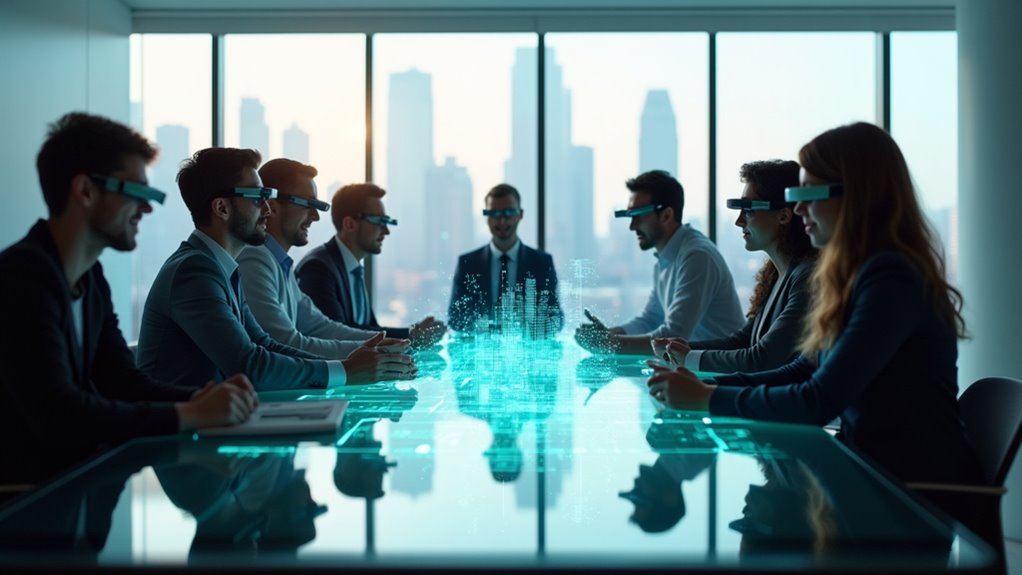 współdzielone, immersyjne przestrzenie robocze 3D