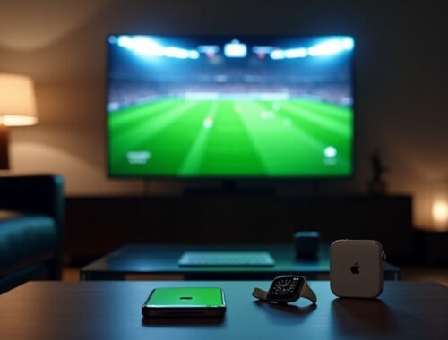 na żywo strumieniowanie sportu w ekosystemie Apple