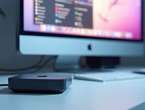 lustierzyć Mac mini na projektor