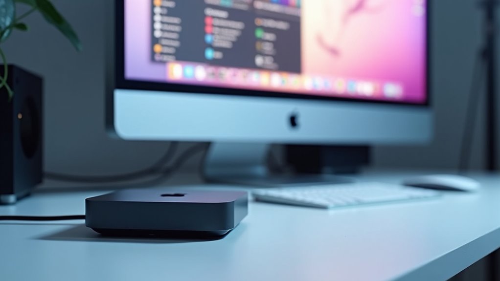 lustierzyć Mac mini na projektor