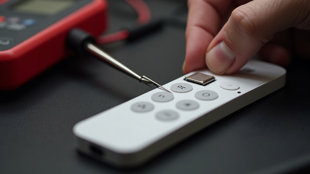 testowanie funkcjonalności zdalnego sterownika