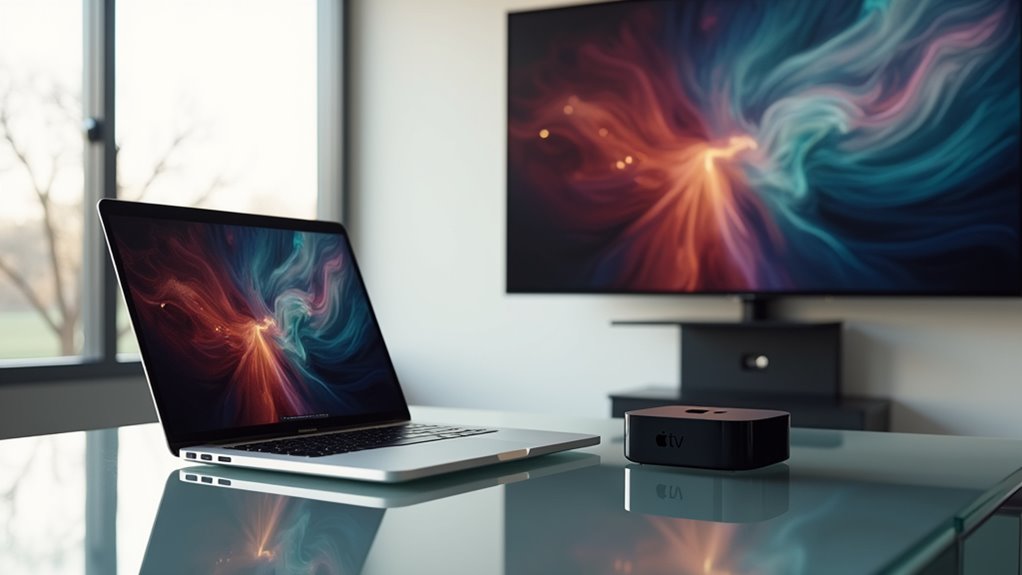 udierzyć ekran z Maca na Apple TV