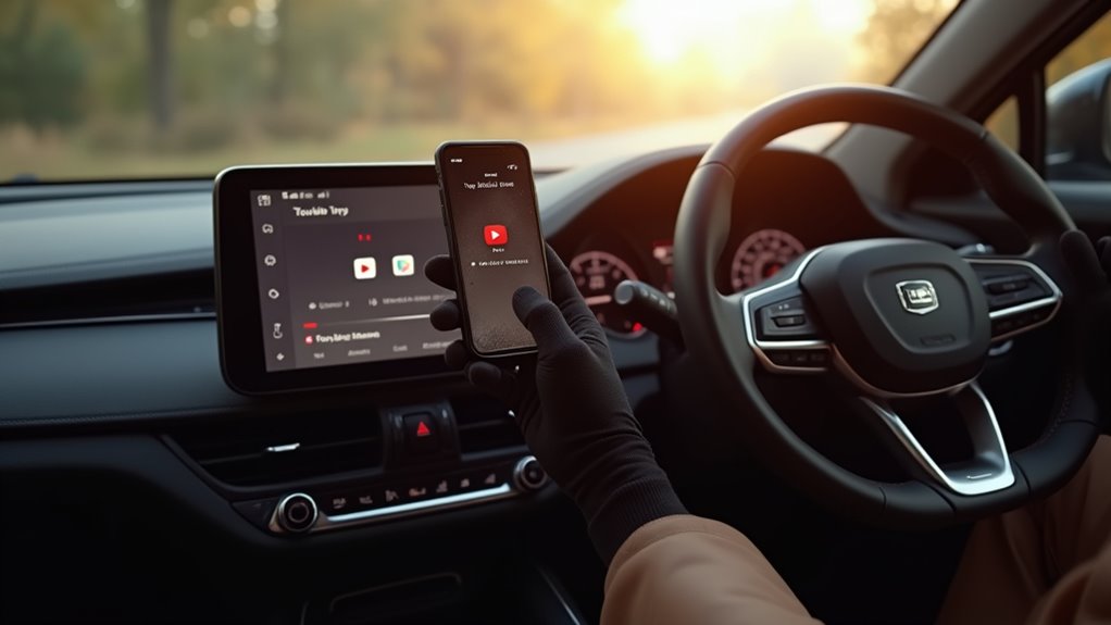 odre odtwarzanie carplay na YouTube